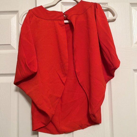 Gracia Red Open back top - Picture 2 of 2